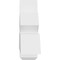 Ekena Millwork Redmond Architectural Grade PVC Gable Bracket, 60"W x 17 1/2"H x 6"D x 6"F, 7/12 Pitch GBP060X18X0606RED00 - alternate 2
